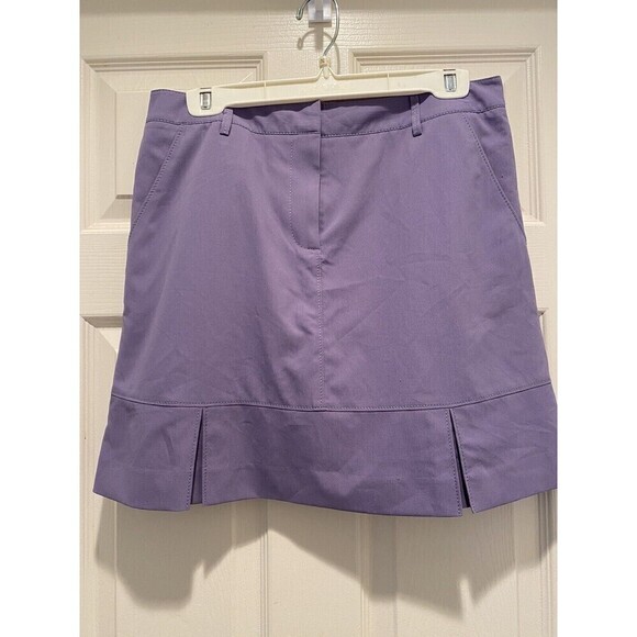 Annika Cutter and Buck Lavender Golf Skirt Size 6 Pleated Hemline - Picture 1 of 5